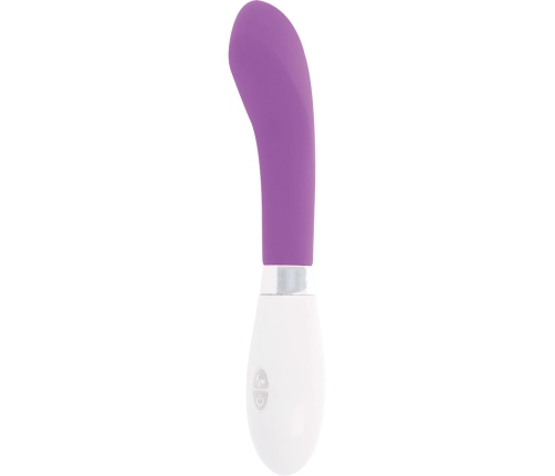 Glossy John Intimate Device Purple - 10 Modes, 12 cm, Silicone, Waterproof