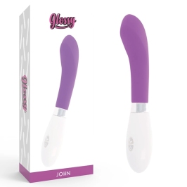 Glossy John Intimate Device Purple - 10 Modes, 12 cm, Silicone, Waterproof Glossy John Intimate Device Purple - 10 Modes, 12 cm, Silicone, Waterproof