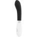 GLOSSY John Curve Black - Intimate Silicone Vibration Device 12cm