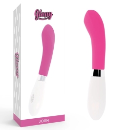 Glossy John Pink Intimate Machine - 10 Modes, Waterproof, 12cm, Silicone Glossy John Pink Intimate Machine - 10 Modes, Waterproof, 12cm, Silicone