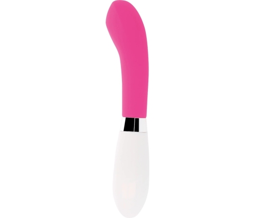 Glossy John Pink Intimate Machine - 10 Modes, Waterproof, 12cm, Silicone