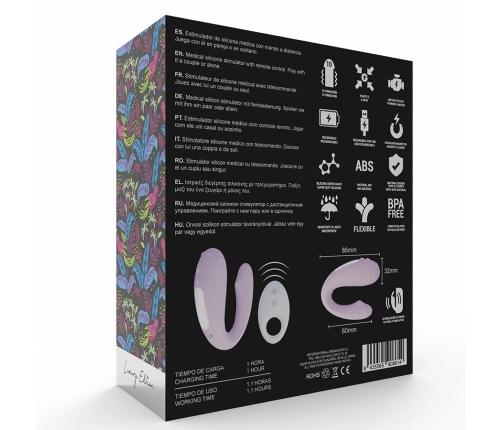 MIA Rin Remote Control Intimate Device for Couples, Waterproof, 8.6x3.2 cm