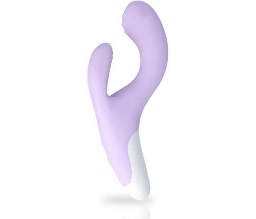 MIA Guell Ergonomic Dual Motor Intimate Massager, 10 Modes, Pink, 19.2 cm