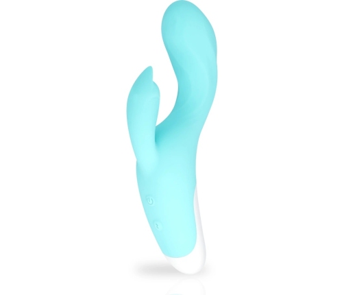 MIA Dresde Vibrator Turquoise - Dual Motor, Waterproof, 19.2 cm