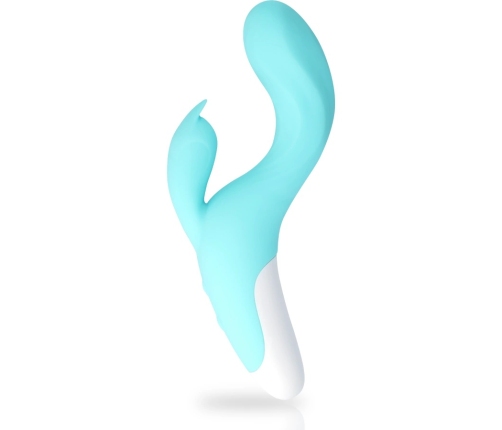MIA Dresde Vibrator Turquoise - Dual Motor, Waterproof, 19.2 cm