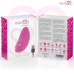 Moressa Blossom Pink Compact Rechargeable Massager, 6 Modes, Medical Silicone