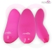Moressa Blossom Pink Compact Rechargeable Massager, 6 Modes, Medical Silicone