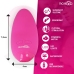 Moressa Blossom Pink Compact Rechargeable Massager, 6 Modes, Medical Silicone