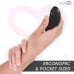 Moressa Blossom Black Mini Massager - 6 Modes, Medical Silicone, Waterproof