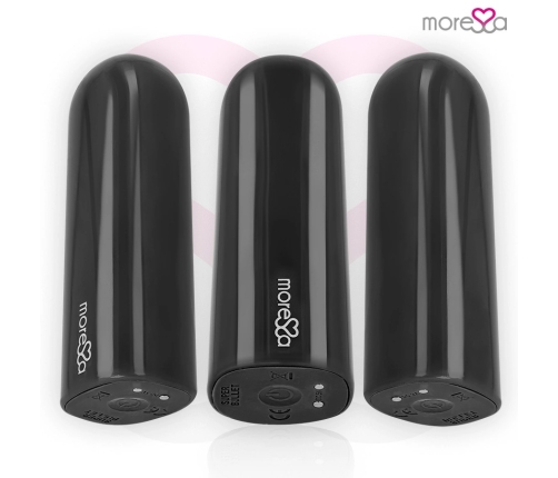 MORESSA - NIX POTENTE VIBRADOR MULTI JUEGOS CONTROL REMOTO NEGRO