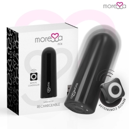 Moressa Nix Black Wireless Vibration System with Remote Control, 77x28mm