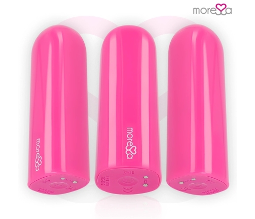 Moressa Nix Remote Control Vibrating Device Pink - Compact, Waterproof, 7 Modes