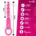 Moressa Ronie Remote-Controlled Anal Bead System Pink - Silicone, 7 Modes