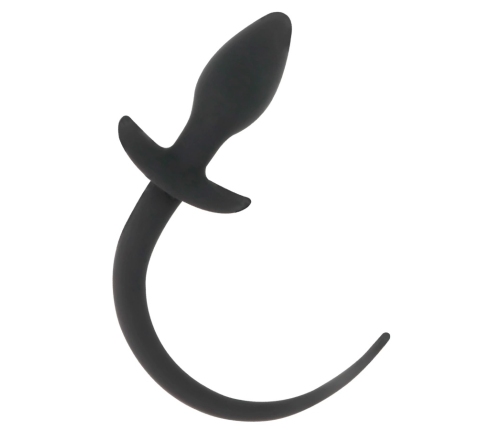 Darkness Silicone Intimate Plug 28 cm Black - Flexible Hygienic Model