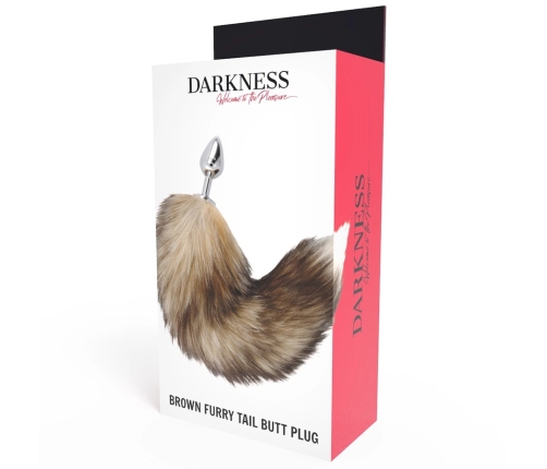 DARKNESS - TAIL BUTT PLUG SILVER