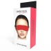 Darkness Satin Eye Mask Red - Adjustable, Premium Comfort Fit