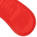 Darkness Satin Eye Mask Red - Adjustable, Premium Comfort Fit