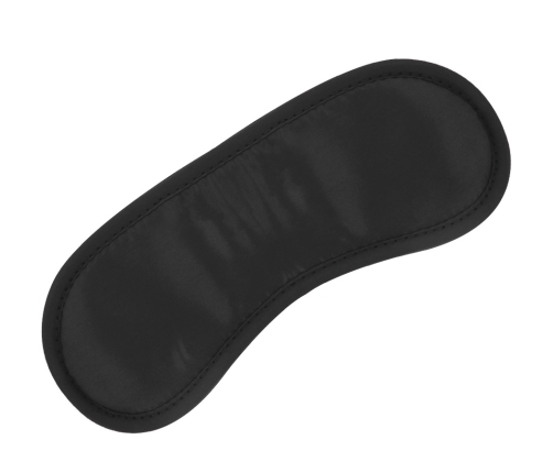 Darkness Satin Black Eye Mask Adjustable Headband Lightweight
