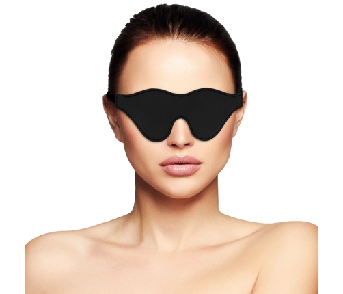 Darkness Black Mask PVC Adjustable Eye Cover - Comfortable Fit