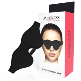 Darkness Black Mask PVC Adjustable Eye Cover - Comfortable Fit