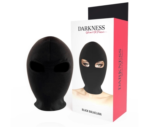 Darkness Submission Mask Black - Flexible Spandex Breathable Hood