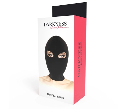Darkness Submission Mask Black - Flexible Spandex Breathable Hood