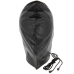 Darkness Subjugation Mask Black - Satin Sensory Hood Adjustable Fit