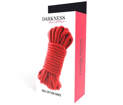 Darkness Japanese Rope 5m Red - 100% Cotton Restraint Cord