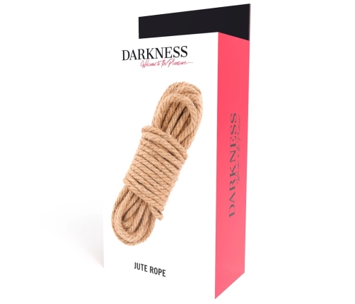 Darkness Japanese Jute Rope 5m - Natural Fiber Bondage Cord