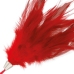 Darkness Red Sensory Feather Wand 20cm - Soft Touch, Ergonomic Handle