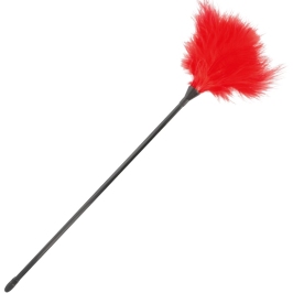 Darkness Sensation Feather Tickler Red 42cm - Soft Touch Model