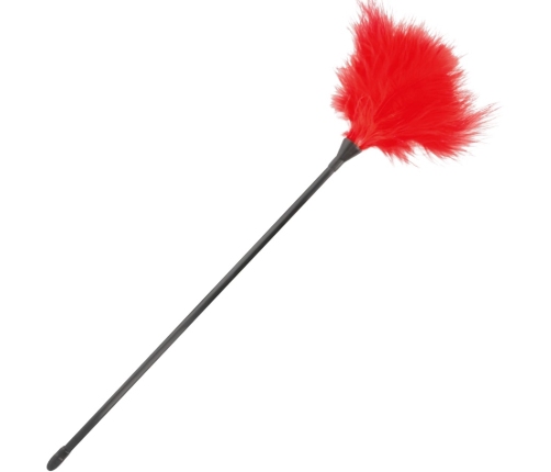 Darkness Sensation Feather Tickler Red 42cm - Soft Touch Model