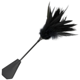 Darkness Black Feather Dual-Sided Intimate Crop, 48 cm