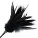 Darkness Black Feather Dual-Sided Intimate Crop, 48 cm