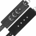 Darkness Adjustable PVC Leather Cuffs Black - Versatile Hand & Ankle Model