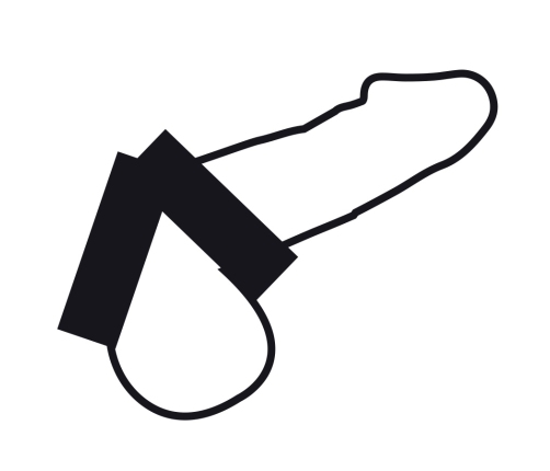 Darkness Double Metal Intimate Support Ring - Adjustable Dual Size 5/3.8 cm