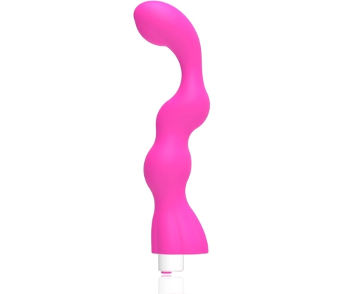 G-SPOT George Rechargeable Silicone Intimate Massager Pink 200mm