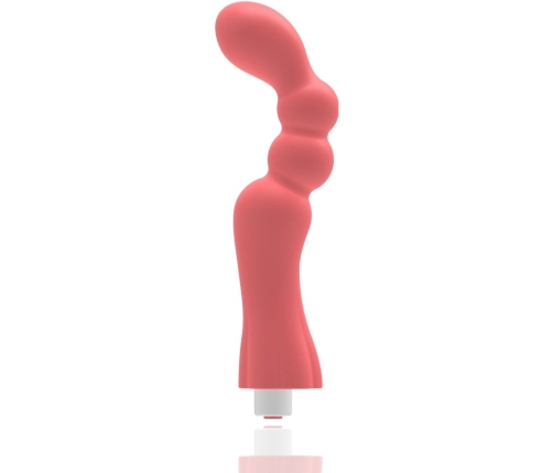 G-SPOT Gohan Vibrator Light Red - Ergonomic USB Rechargeable Massager