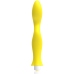 G-SPOT Gavyn Vibrating Massager Yellow - Medical Silicone, USB, 10 Modes