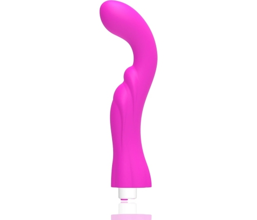 G-SPOT Gregory Violet Rechargeable Curved Massager 200mm Medical Silicone