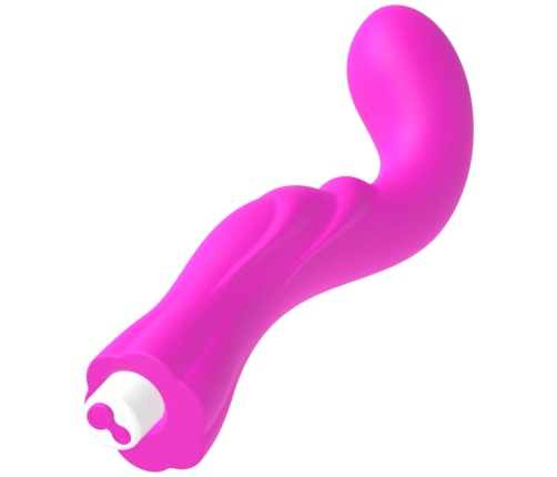 G-SPOT Gregory Violet Rechargeable Curved Massager 200mm Medical Silicone
