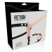 Fetish Submissive Silicone Strap System 15 cm Flesh - Vibrating, Adjustable