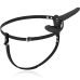 Fetish Submissive Adjustable Harness Double Motor Black Silicone System 15/8cm