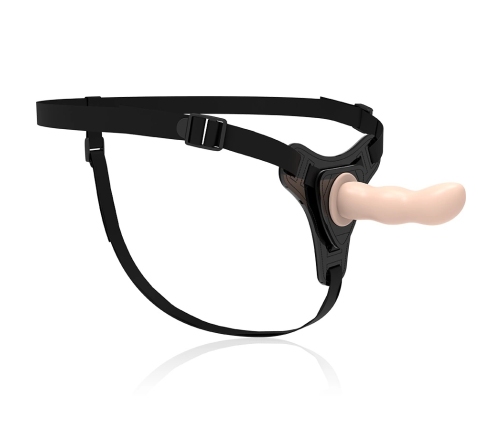 Fetish Submissive Silicone Intimate System with Harness 12.5 cm Flesh