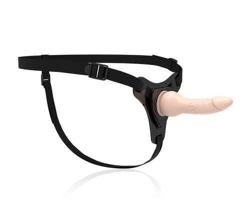 Fetish Submissive Silicone Harness System Flesh 16 cm Adjustable Belt