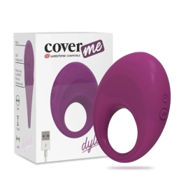 Coverme Dylan Rechargeable Ring with Watchme Wireless Control, Black