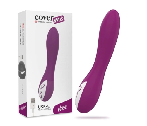 COVERME Elsie Wireless Intimate Device with WatchMe Remote Technology, Purple
