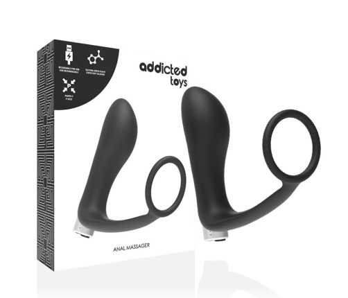 Addicted Toys Model 1 Intimate Prostate Massager Rechargeable Black