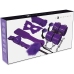 Experience Purple Series Bondage Kit - 8-Piece Synthetic Leather Set