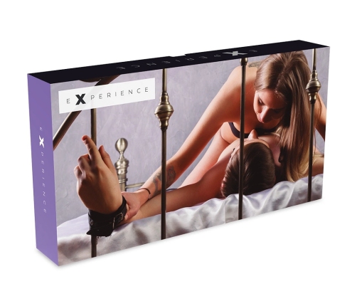 Experience Purple Series Bondage Kit - 8-Piece Synthetic Leather Set